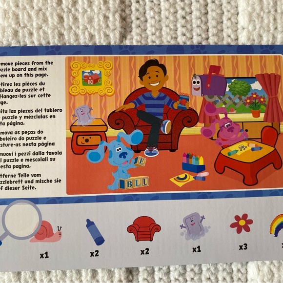 Melissa & Doug Blue's Clues & You! Take-Along Magnetic Jigsaw Puzzles - Picture 6 of 9